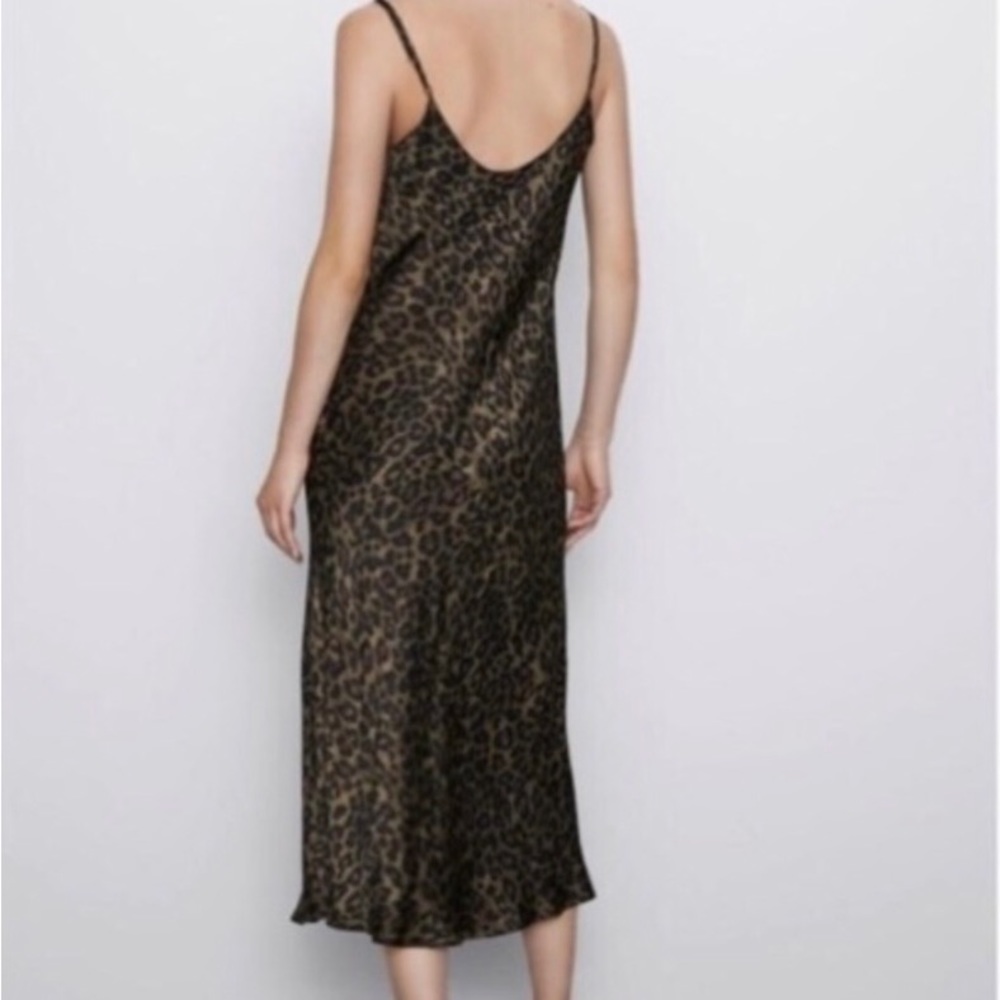 Zara leaped print slip dress - Picture 2 of 6